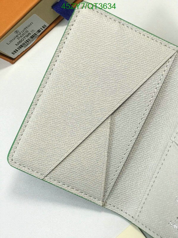 LV Bag-(4A)-Wallet- Code: QT3634 $ 59USD