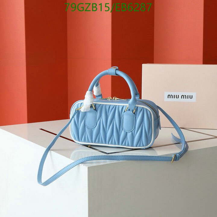 Miu Miu Bag-(4A)-Crossbody- Code: EB6287 $ 103USD