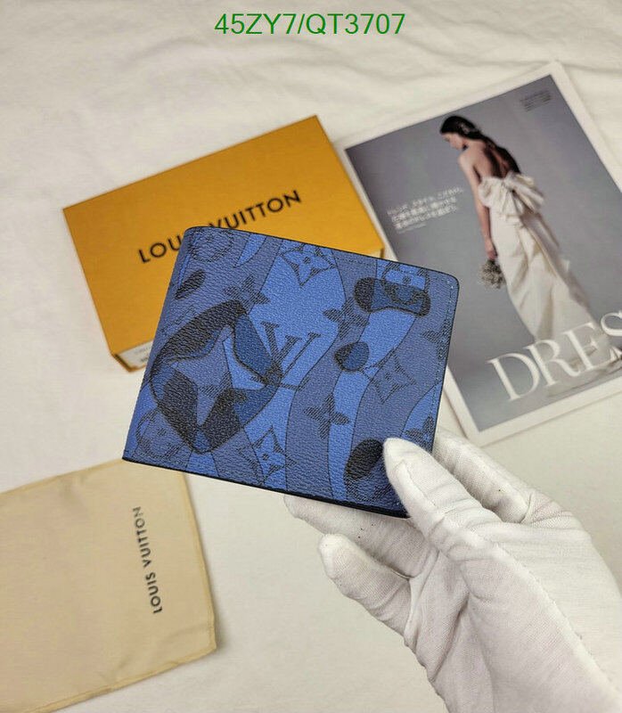 LV Bag-(4A)-Wallet- Code: QT3707 $ 59USD