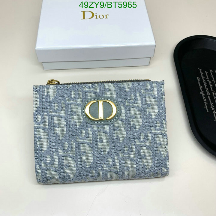 Dior Bag-(4A)-Wallet- Code: BT5965 $ 64USD