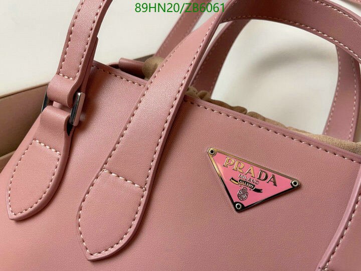 Prada Bag-(4A)-Handbag- Code: ZB6061 $ 116USD