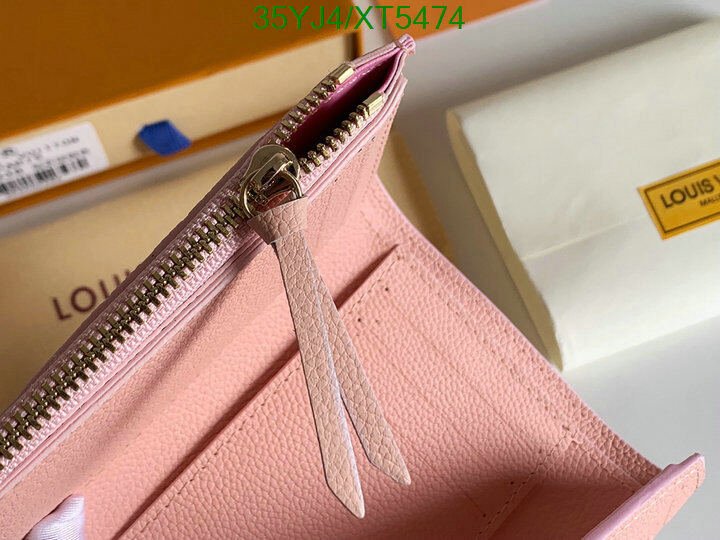 LV Bags-(4A)-Wallet-,Code: XT5474,$ 46USD