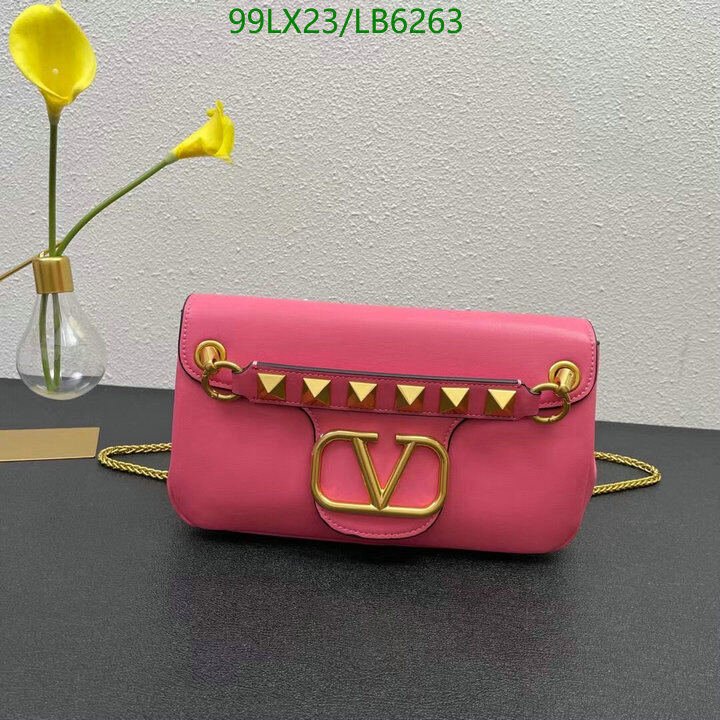 Valentino Bag-(4A)-LOC-V Logo ,Code: LB6263,$ 129USD