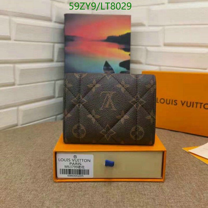 LV Bags-(4A)-Wallet-,Code: LT8029,$ 77USD