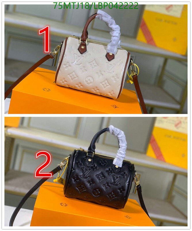 LV Bags-(4A)-Speedy-,Code: LBP042222,$ 98USD