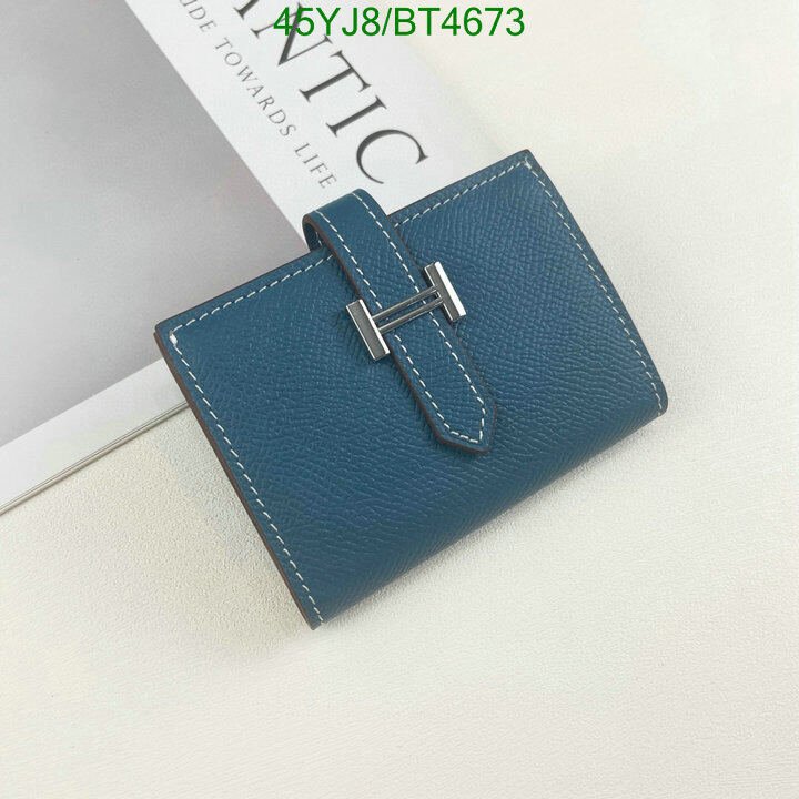 Hermes Bag-(4A)-Wallet- Code: BT4673 $ 59USD