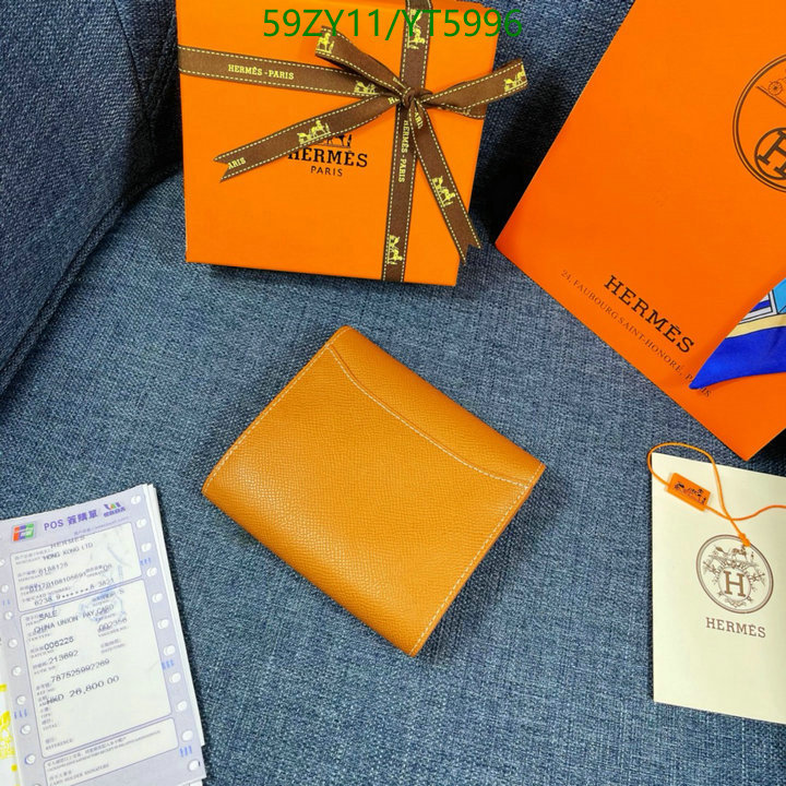 Hermes Bag-(4A)-Wallet-,Code: YT5996,$ 77USD