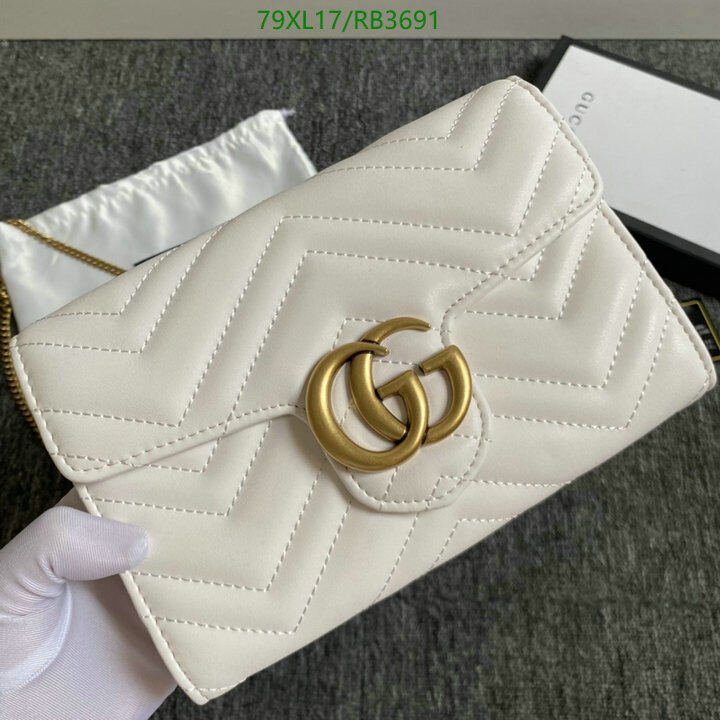 Gucci Bag-(4A)-Diagonal- Code: RB3691 $ 103USD