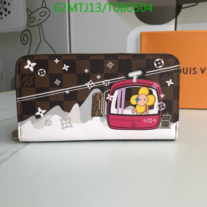 LV Bags-(4A)-Wallet-,Code: T080504,$ 81USD