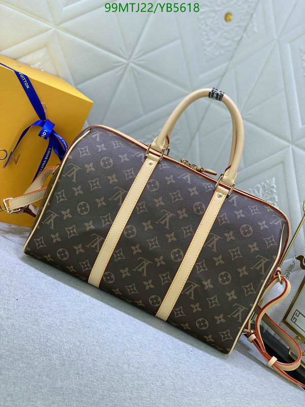 LV Bags-(4A)-Keepall BandouliRe 45-50-,Code: YB5618,$ 129USD