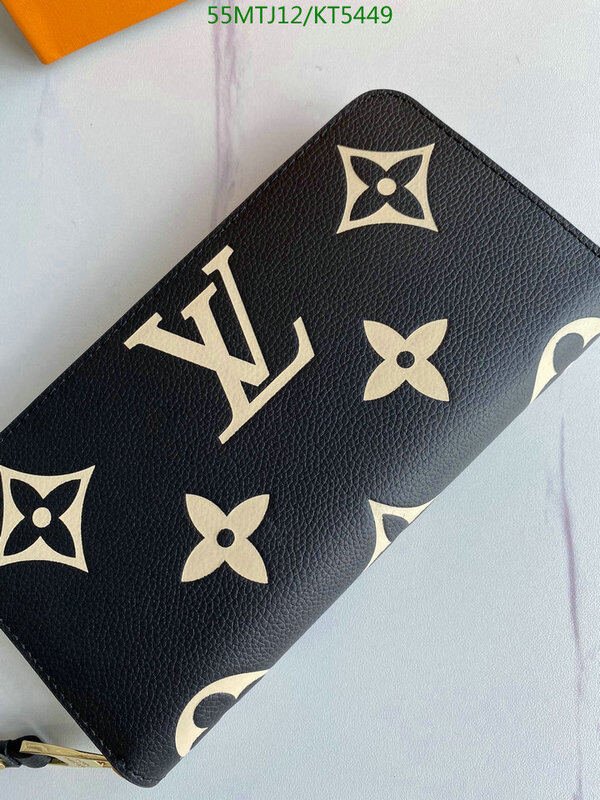 LV Bags-(4A)-Wallet-,Code: KT5449,$ 72USD