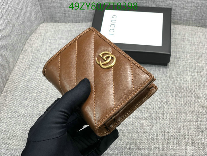 Gucci Bag-(4A)-Wallet-,Code: ZT8398,$ 64USD