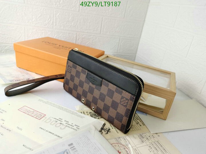 LV Bags-(4A)-Wallet-,Code: LT9187,$ 64USD