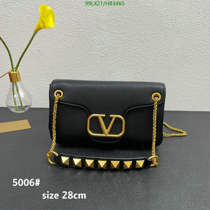 Valentino Bag-(4A)-LOC-V Logo ,Code: HB3465,$ 129USD