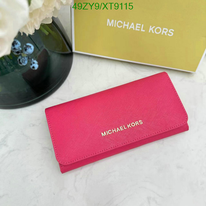 Michael Kors Bag-(4A)-Wallet- Code: XT9115 $ 64USD