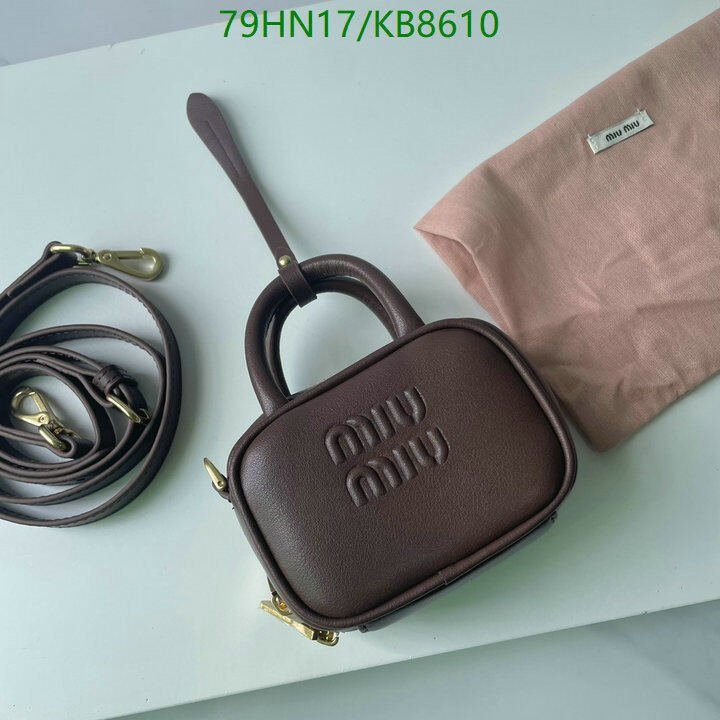Miu Miu Bag-(4A)-Crossbody- Code: KB8610 $ 103USD