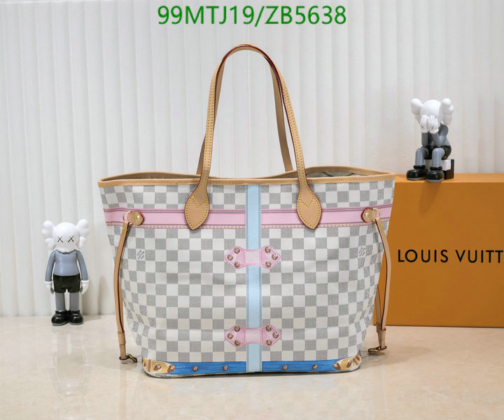 LV Bags-(4A)-Neverfull-,Code: ZB5638,$ 129USD