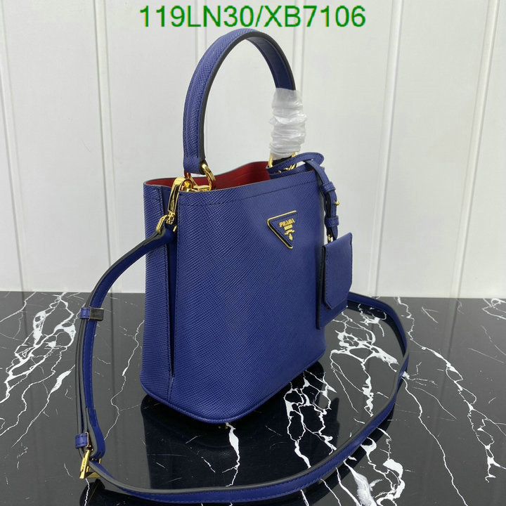 Prada Bag-(4A)-Bucket Bag- Code: XB7106 $ 155USD