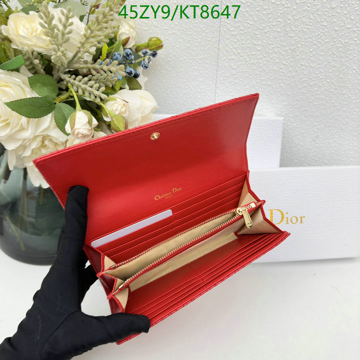 Dior Bag-(4A)-Wallet- Code: KT8647 $ 59USD