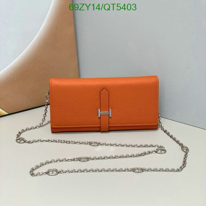 Hermes Bag-(4A)-Wallet- Code: QT5403 $ 90USD