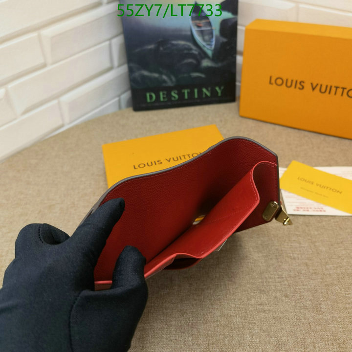 LV Bags-(4A)-Wallet-,Code: LT7733,$ 72USD