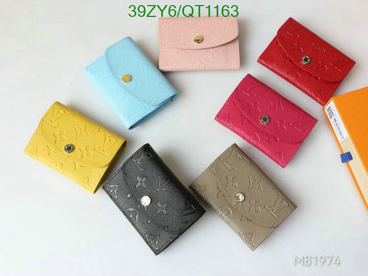 LV Bag-(4A)-Wallet- Code: QT1163 $ 51USD