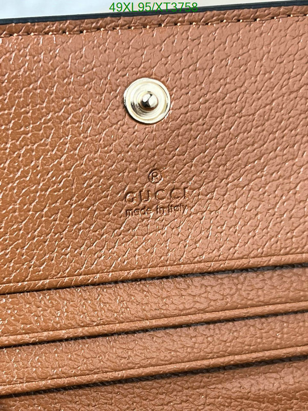 Gucci Bag-(4A)-Wallet-,Code: XT3758,$ 64USD