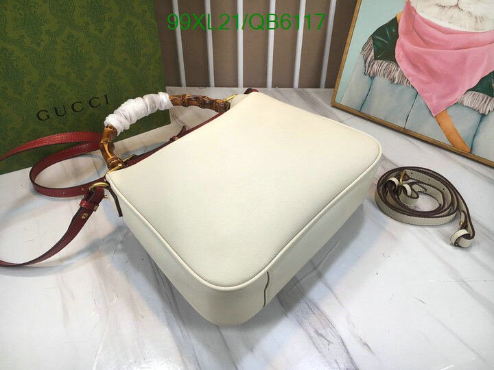 Gucci Bag-(4A)-Diana-Bamboo- Code: QB6117