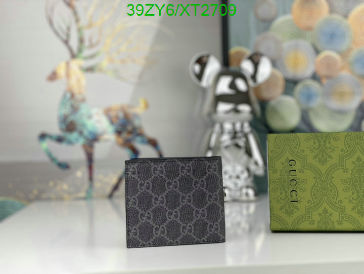 Gucci Bag-(4A)-Wallet-,Code: XT2709,$ 51USD