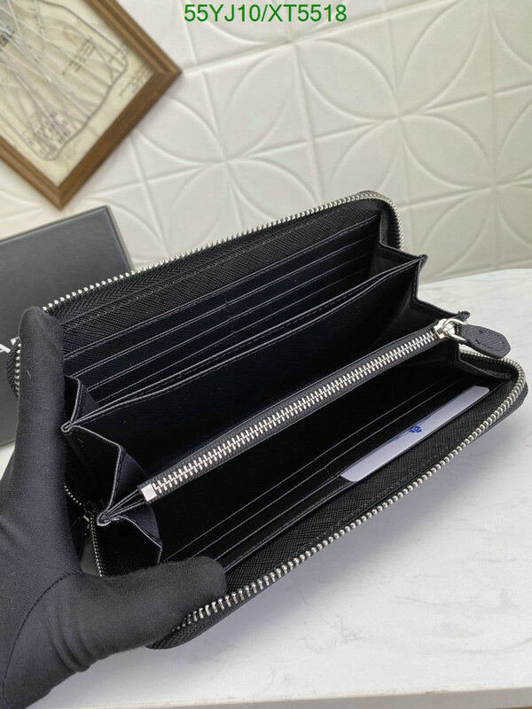 Prada Bag-(4A)-Wallet- Code: XT5518 $ 72USD