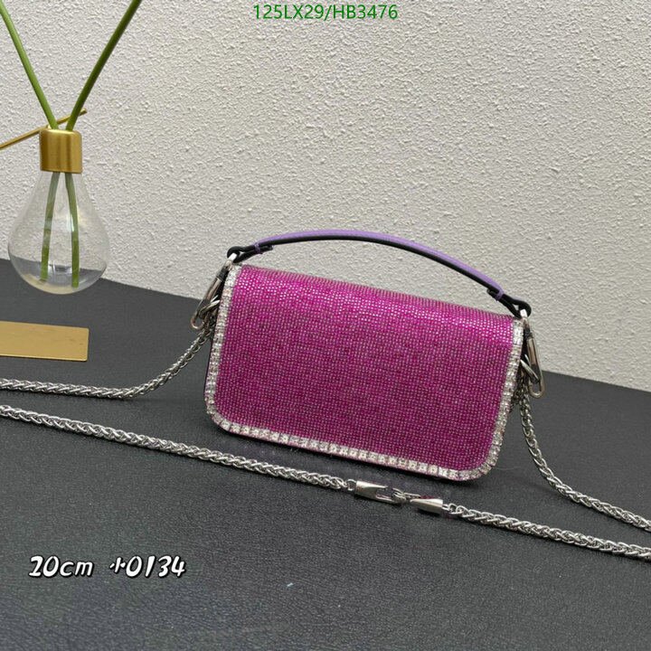 Valentino Bag-(4A)-LOC-V Logo ,Code: HB3476,$ 163USD