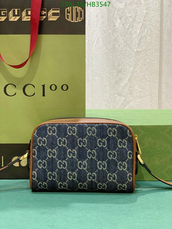 Gucci Bag-(4A)-Diagonal-,Code: HB3547,$ 103USD