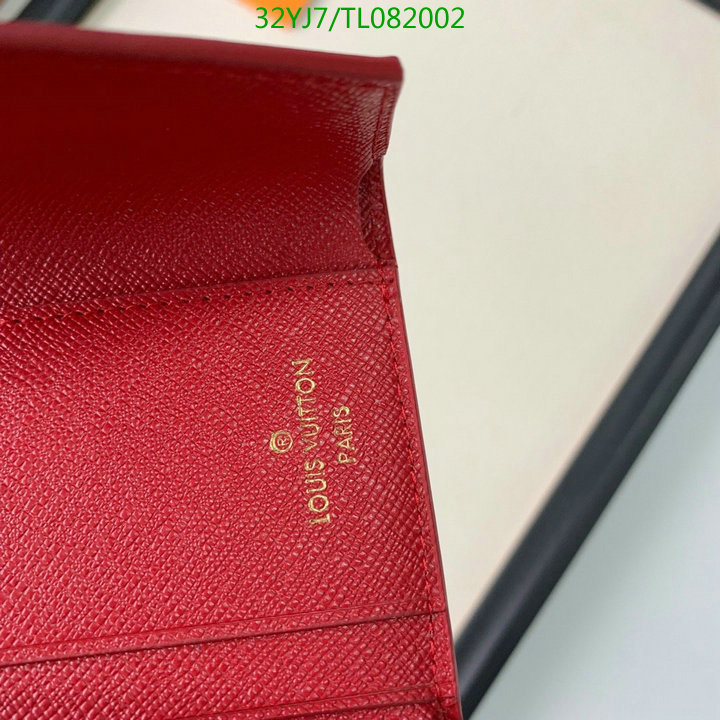 LV Bags-(4A)-Wallet-,Code: TL082002,$ 42USD