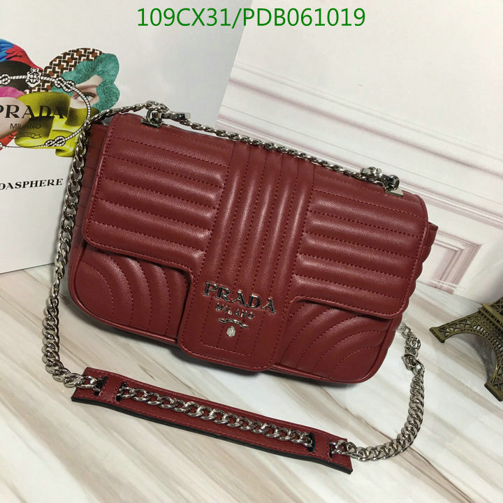 Prada Bag-(4A)-Diagonal-,Code: PDB061019,$ 142USD