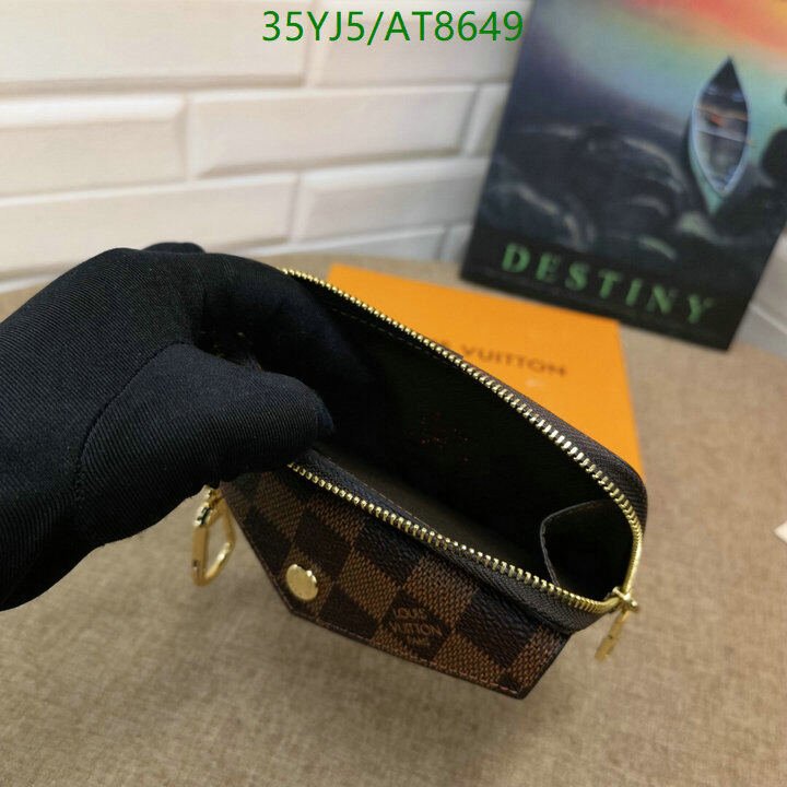 LV Bag-(4A)-Wallet- Code: AT8649 $ 46USD