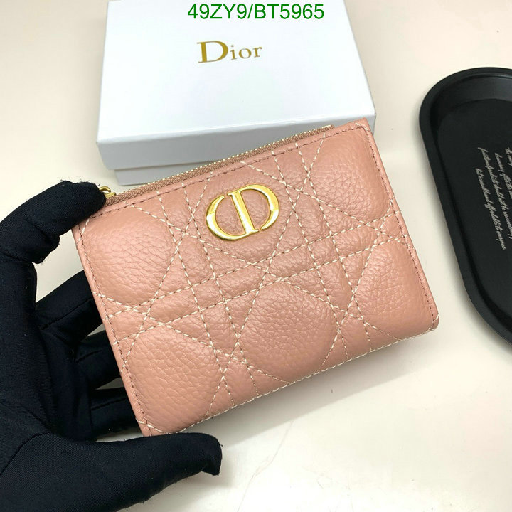 Dior Bag-(4A)-Wallet- Code: BT5965 $ 64USD