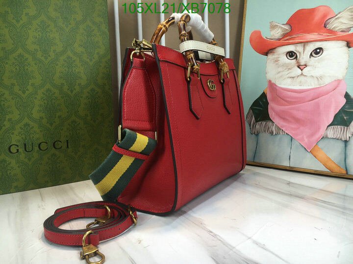 Gucci Bag-(4A)-Diana-Bamboo-,Code: XB7078,$ 137USD