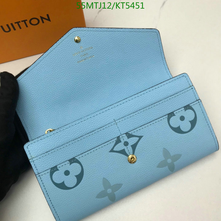 LV Bags-(4A)-Wallet-,Code: KT5451,$ 72USD