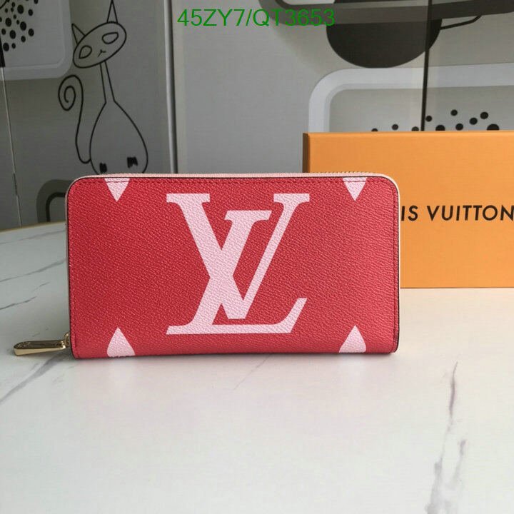 LV Bag-(4A)-Wallet- Code: QT3653 $ 59USD