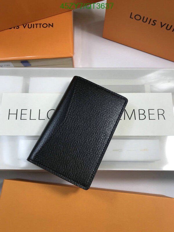 LV Bag-(4A)-Wallet- Code: QT3637 $ 59USD