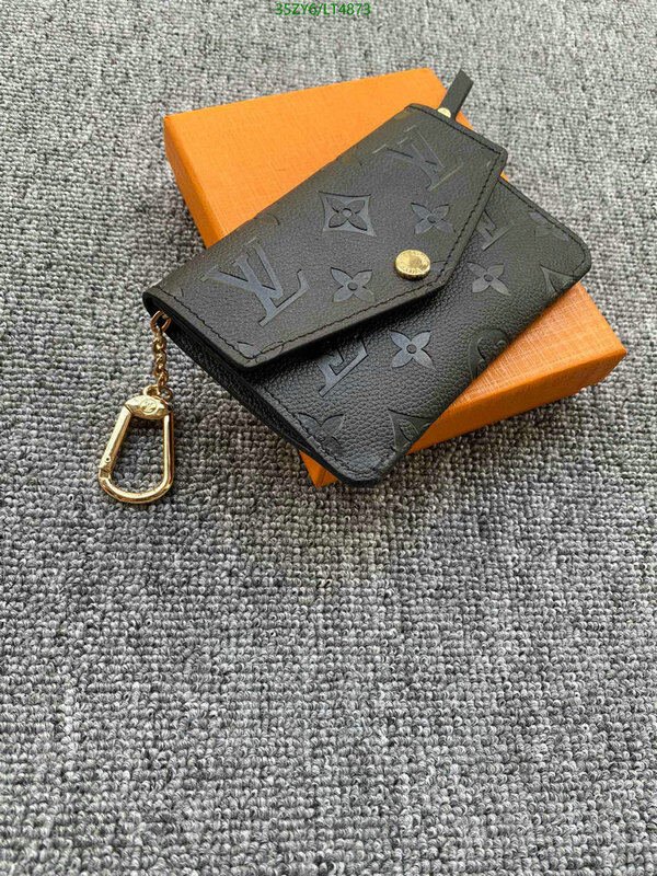 LV Bags-(4A)-Wallet-,Code: LT4873,$ 46USD