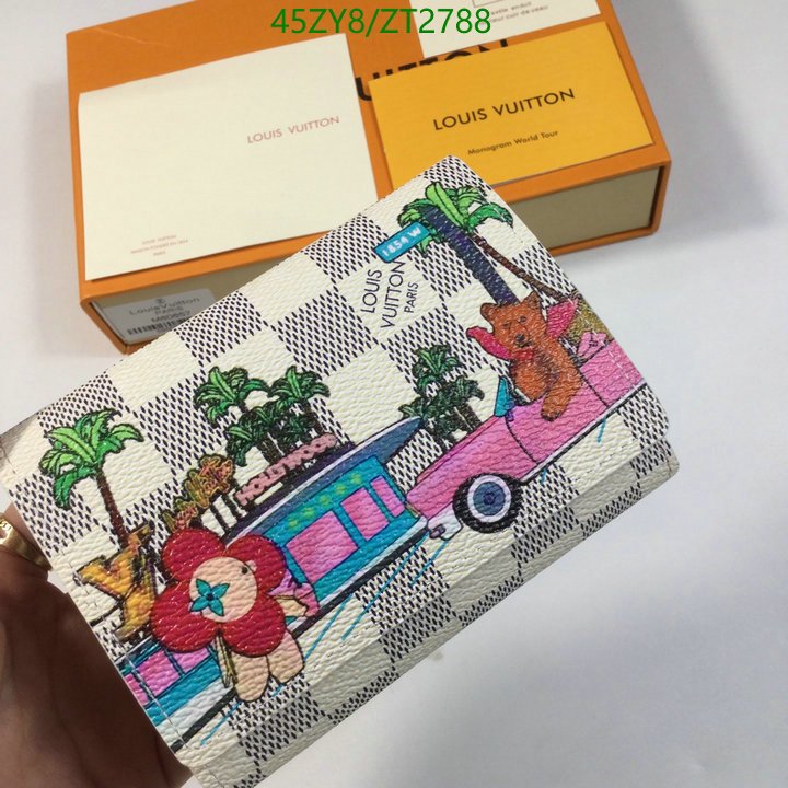 LV Bags-(4A)-Wallet-,Code: ZT2788,$ 59USD