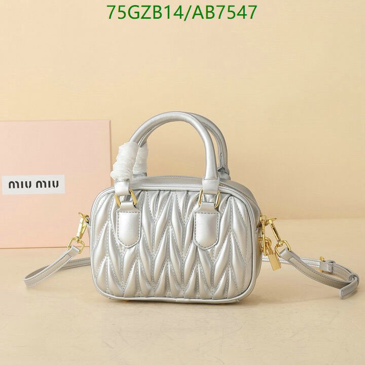 Miu Miu Bag-(4A)-Crossbody- Code: AB7547 $ 98USD
