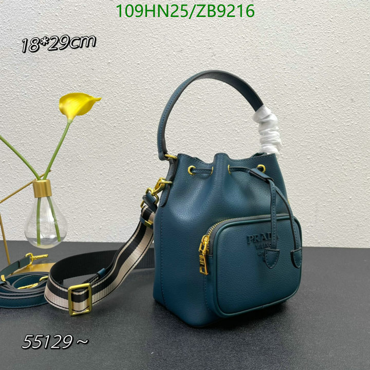 Prada Bag-(4A)-Bucket Bag- Code: ZB9216 $ 142USD