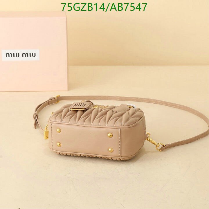 Miu Miu Bag-(4A)-Crossbody- Code: AB7547 $ 98USD