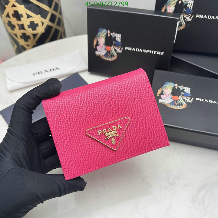Prada Bag-(4A)-Wallet- Code: ZT2799 $ 59USD