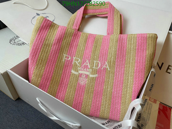 Prada Bag-(4A)-Handbag- Code: ZB2590 $ 103USD