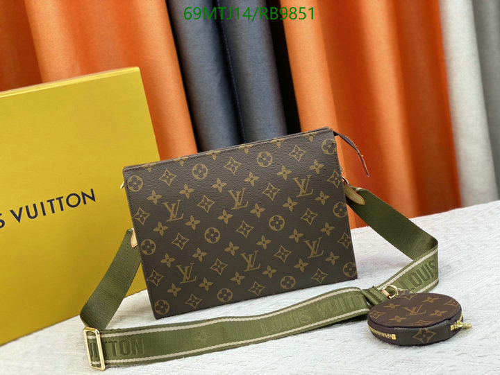 LV Bag-(4A)-Pochette MTis Bag-Twist- Code: RB9851 $ 90USD