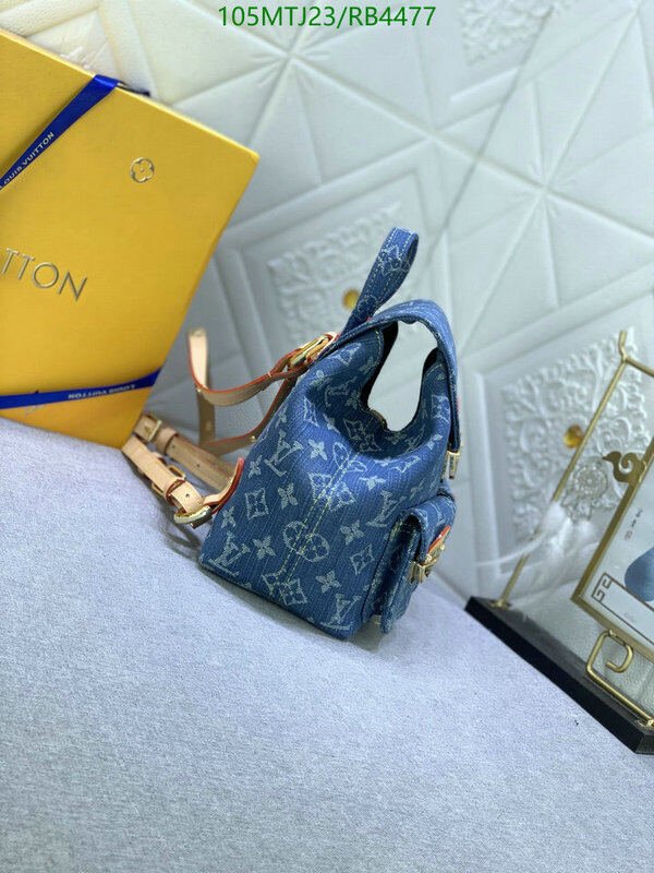 LV Bag-(4A)-Backpack- Code: RB4477 $ 137USD