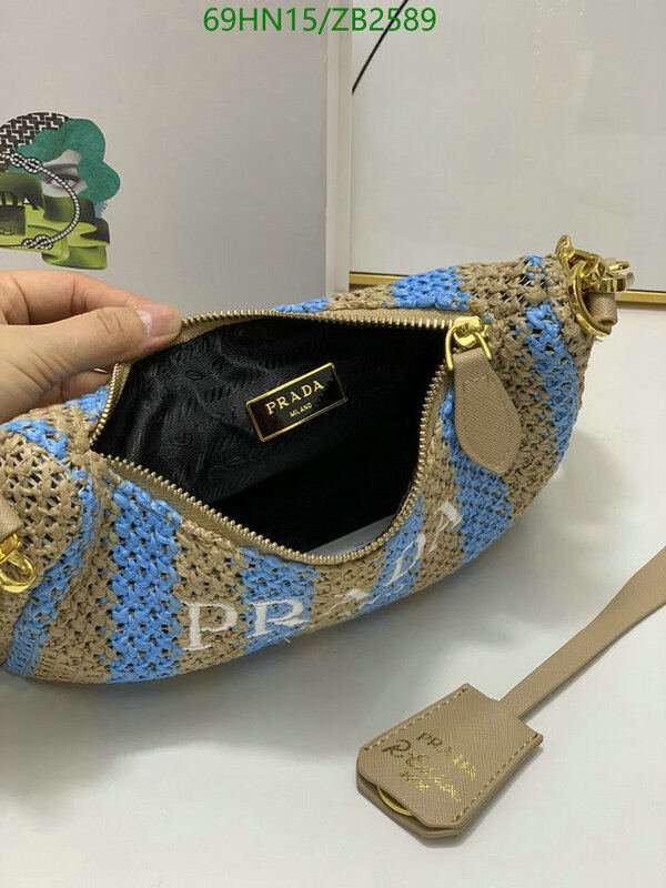 Prada Bag-(4A)-Re-Edition 2005,Code: ZB2589,$ 90USD